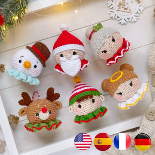 🎅Handmade Crochet Christmas Decorations